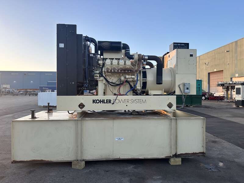 Used Kohler 450REOZD4 MTU 8V2000 Diesel Generator, 519 Hrs