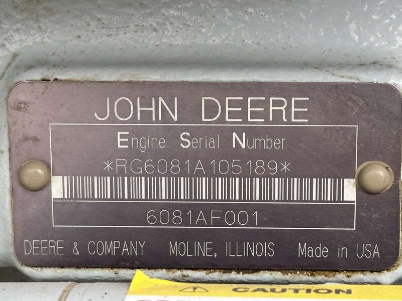 Used Detroit Diesel 180DSEJ Diesel Generator 393 Hrs