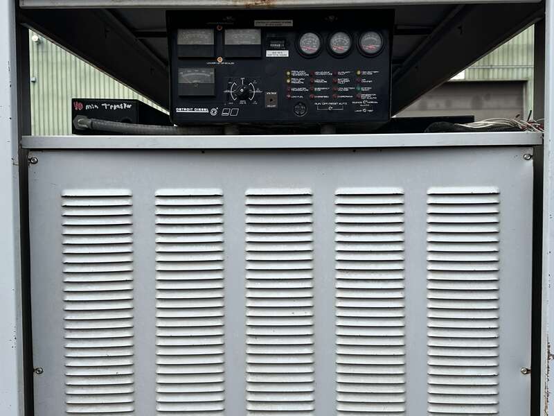 Used Detroit Diesel 180DSEJ Diesel Generator 393 Hrs