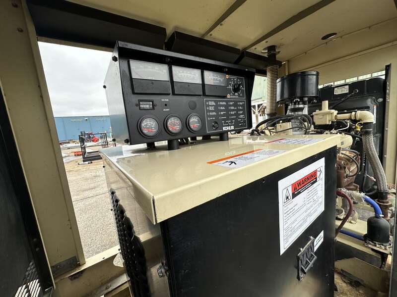 Used Kohler 30RZG Natural Gas / Propane Generator, 467 Hrs Single Phase