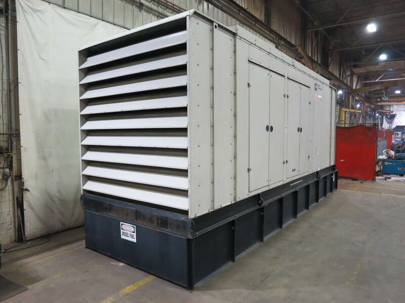 Used Cummins DQFAA QST30-G5 NR2 Diesel Generator, 792 Hrs, EPA Tier 2                            