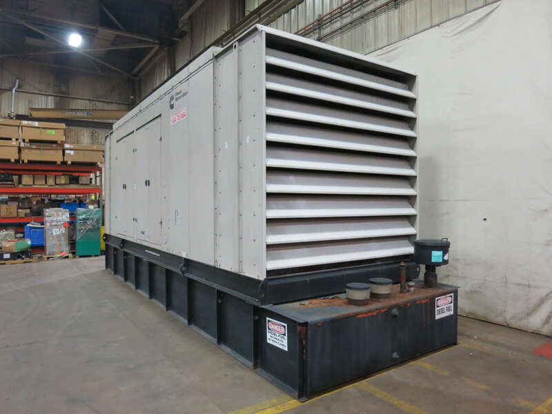 Used Cummins DQFAA QST30-G5 NR2 Diesel Generator, 792 Hrs, EPA Tier 2                            