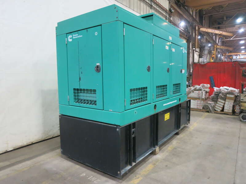 Used Cummins DQHAA QSM11-G4 Diesel Generator, 683 Hrs EPA Tier 3