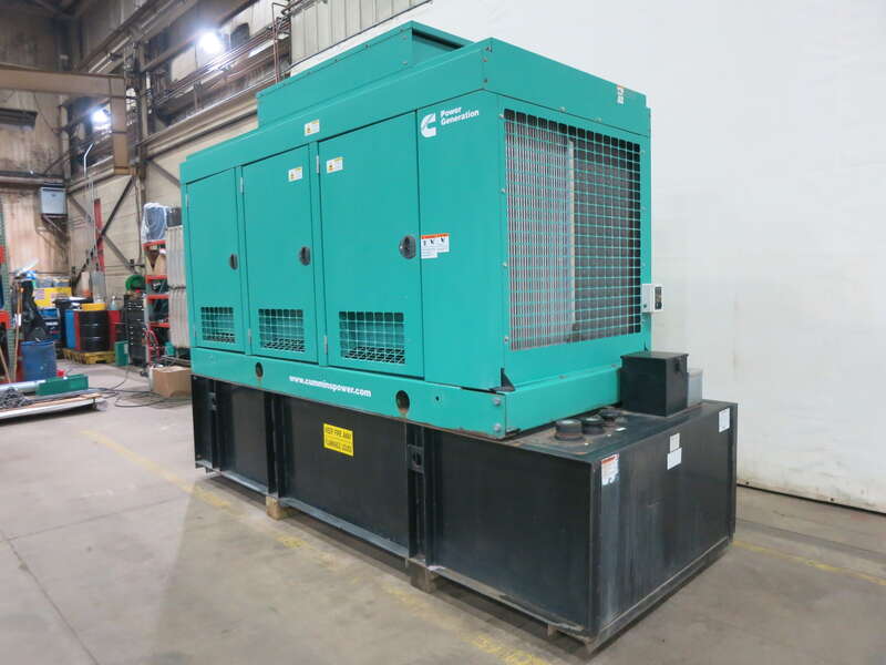 Used Cummins DQHAA QSM11-G4 Diesel Generator, 683 Hrs EPA Tier 3