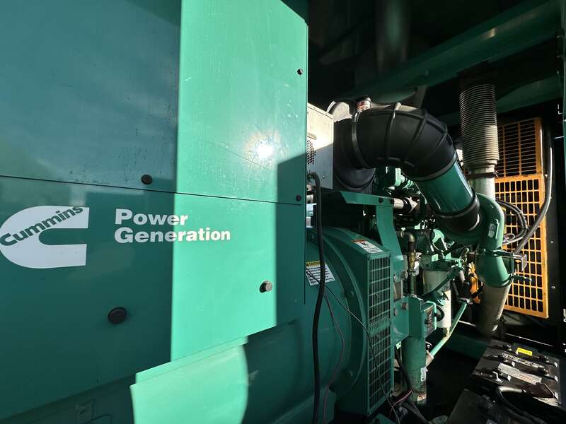Used Cummins DQHAA QSM11-G4 Diesel Generator, 683 Hrs EPA Tier 3