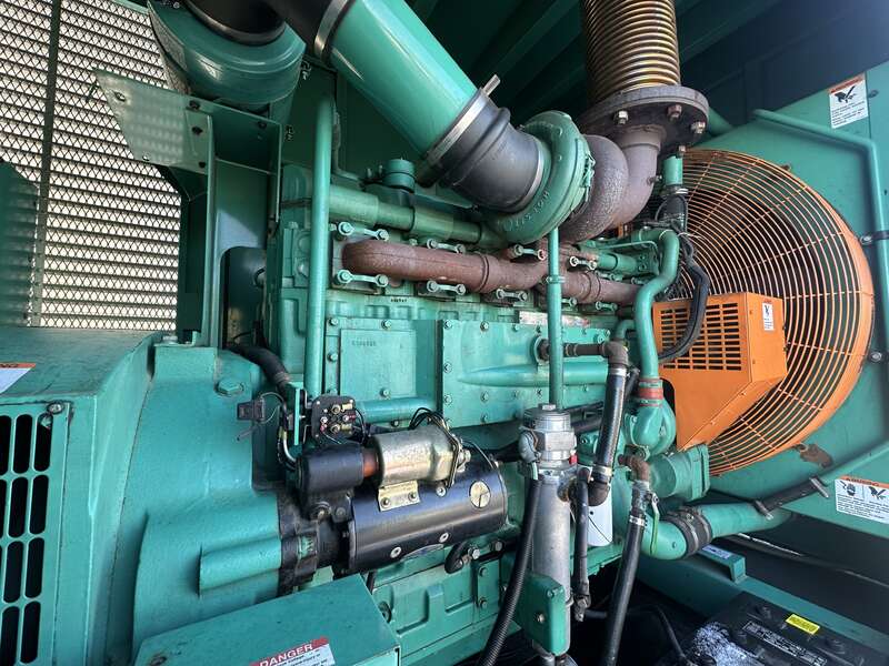 Used Cummins DFED KTA19-G4 Diesel Generator, 711 Hrs