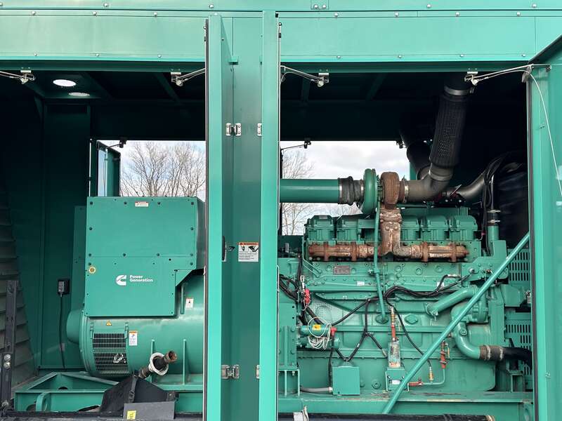 Used Cummins DQCB QSK23-G7 NR2 Diesel Generator, 505 Hrs, EPA Tier 2