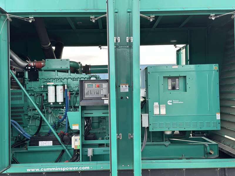 Used Cummins DQCB QSK23-G7 NR2 Diesel Generator, 505 Hrs, EPA Tier 2