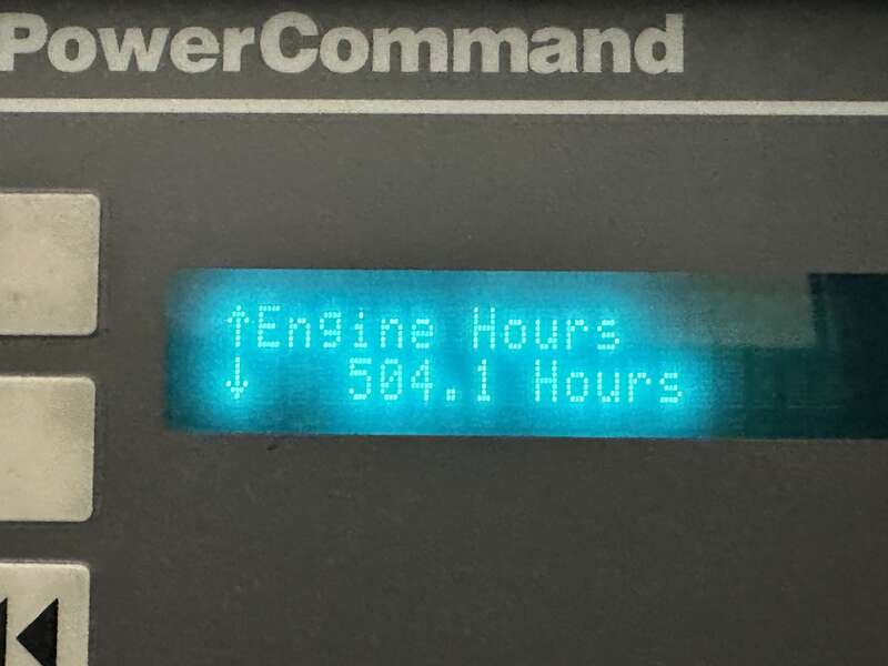 Used Cummins DQCB QSK23-G7 NR2 Diesel Generator, 505 Hrs, EPA Tier 2