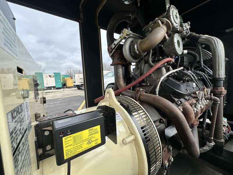 Used Kohler 150REZG Natural Gas / Propane Generator, 133 Hrs