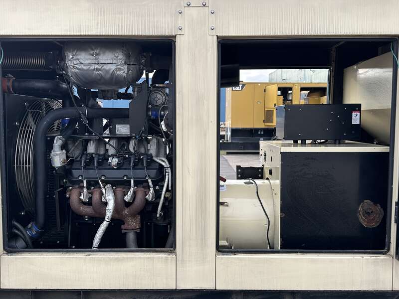 Used Kohler 150REZG Natural Gas / Propane Generator, 133 Hrs