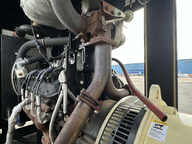 Used Kohler 150REZG Natural Gas / Propane Generator, 133 Hrs