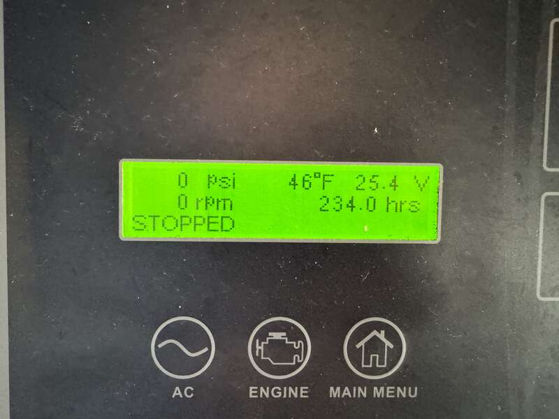 Used Caterpillar C15 Diesel Generator 234 Hrs EPA Tier 2  