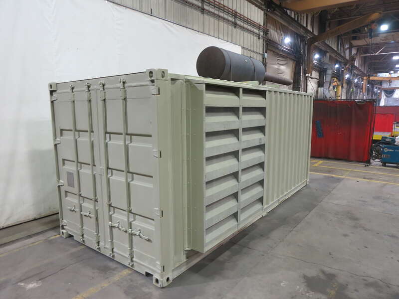 Used Cummins DFED KTA19-G4 Diesel Generator, 175 Hrs