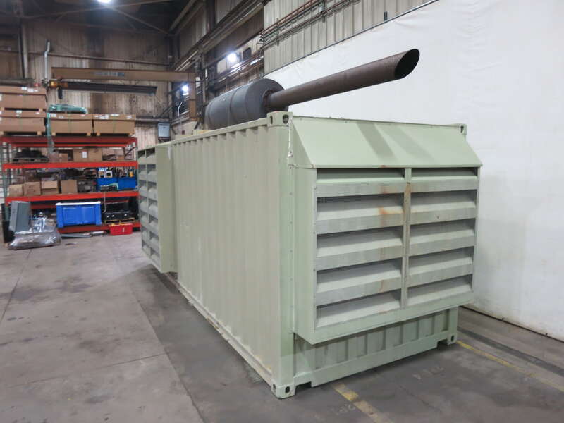 Used Cummins DFED KTA19-G4 Diesel Generator, 175 Hrs