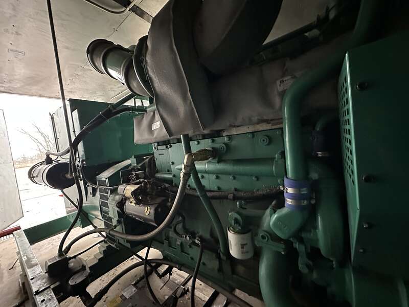 Used Cummins DFED KTA19-G4 Diesel Generator, 175 Hrs