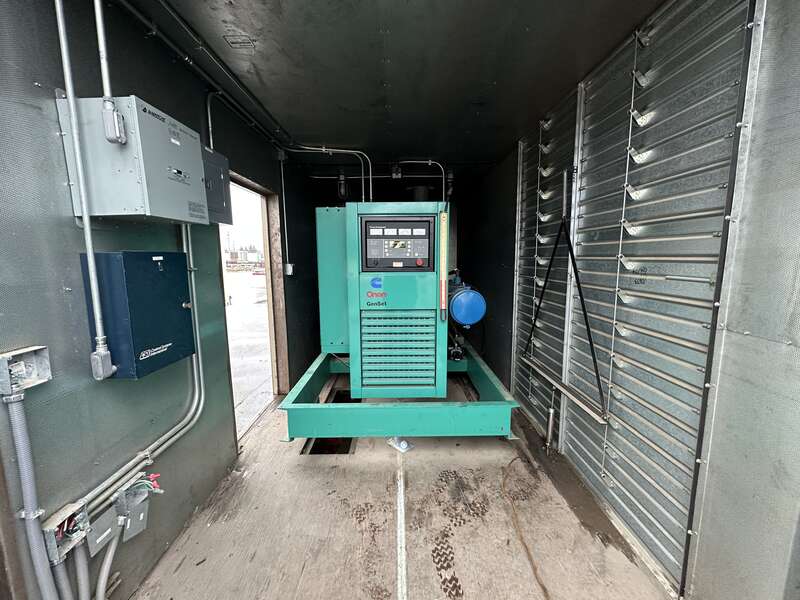 Used Cummins DFED KTA19-G4 Diesel Generator, 175 Hrs