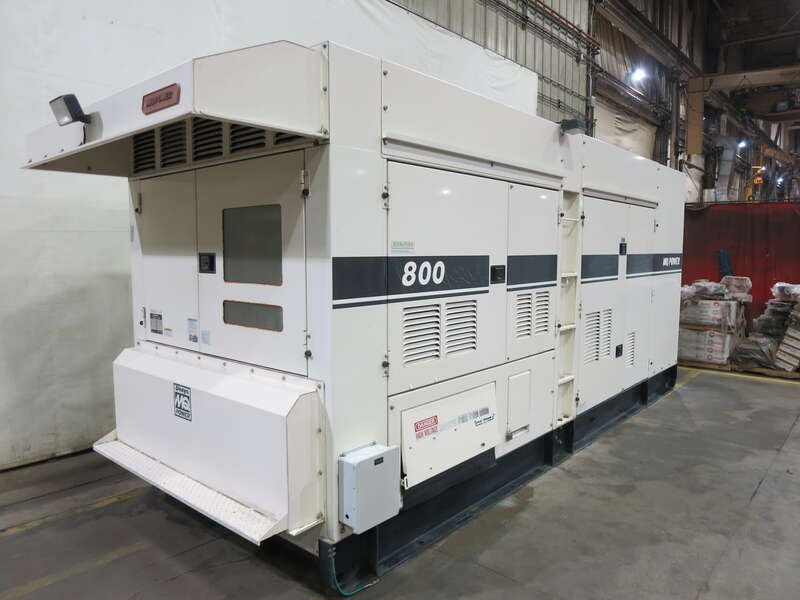 Used Multiquip DCA-800SSK2 Diesel Generator, 328 Hrs, EPA Tier 2