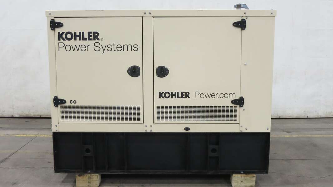 Used Kohler 60REOZJD John Deere 4045HF285 Diesel Generator