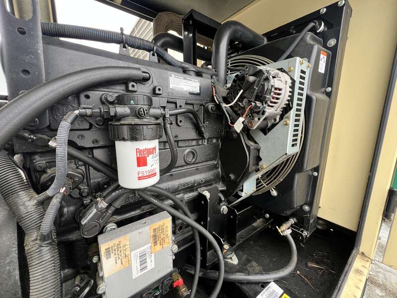 Used Kohler 60REOZJD John Deere 4045HF285 Diesel Generator, 324 Hrs, EPA Tier 3