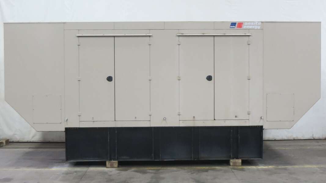 Used MTU DS300 John Deere 613HF84 Diesel Generator, 22 Hrs, EPA Tier 3