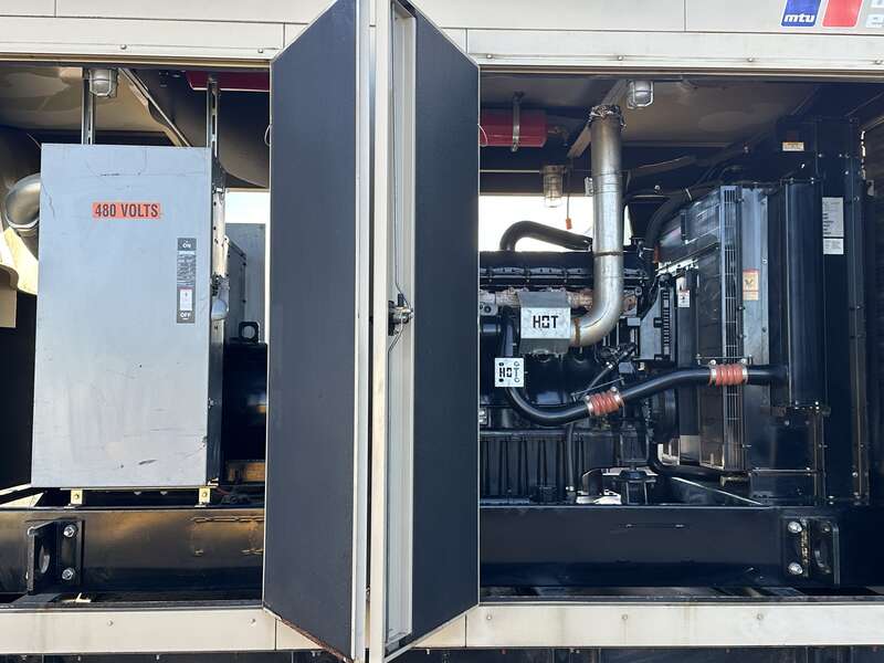 Used MTU DS300 John Deere 613HF84 Diesel Generator, 22 Hrs, EPA Tier 3
