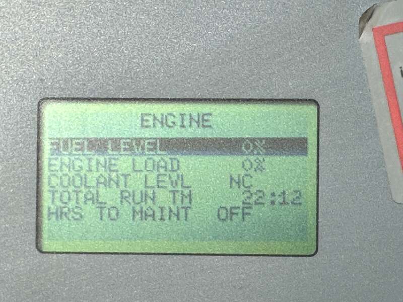 Used MTU DS300 John Deere 613HF84 Diesel Generator, 22 Hrs, EPA Tier 3