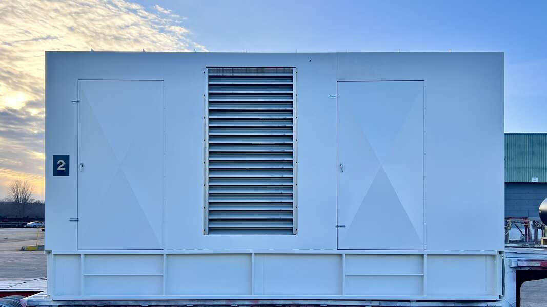 Used Cummins DFLC KTA50-G3 Diesel Generator, 757 Hrs