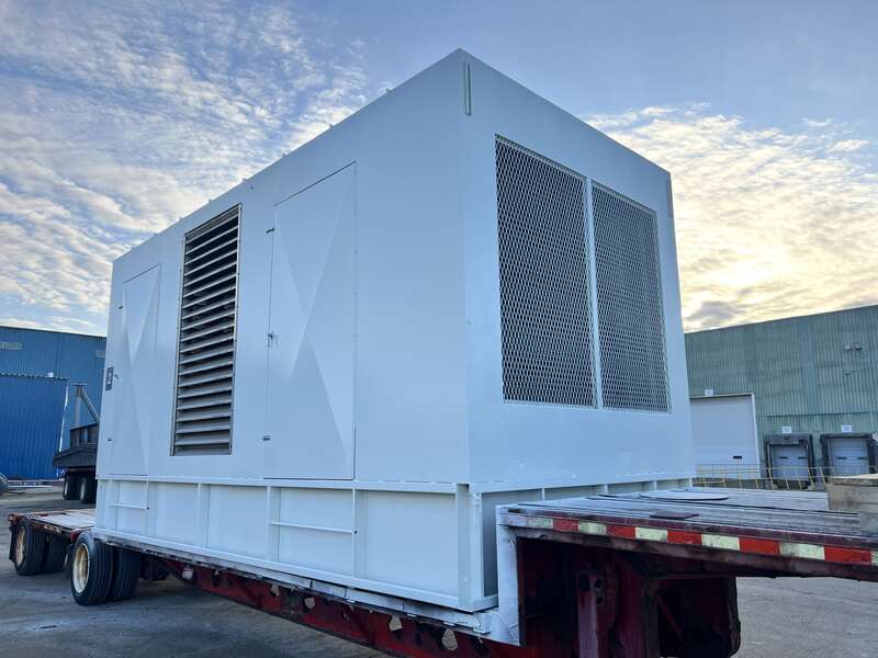 Used Cummins DFLC KTA50-G3 Diesel Generator, 757 Hrs