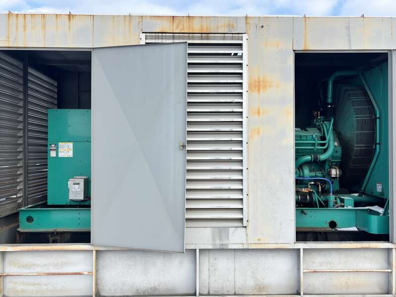 Used Cummins DFLC KTA50-G3 Diesel Generator, 757 Hrs