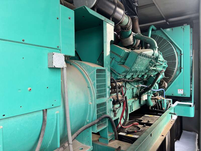 Used Cummins DFLC KTA50-G3 Diesel Generator, 757 Hrs
