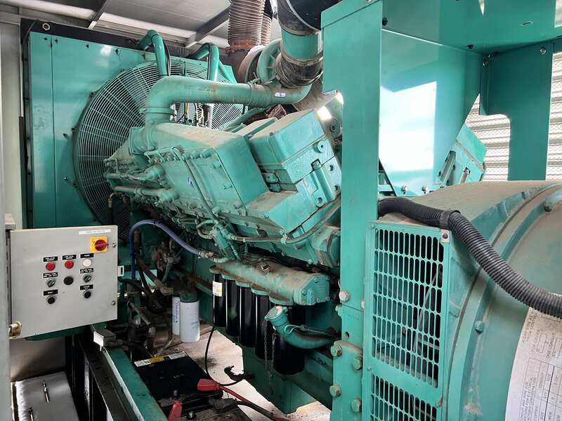 Used Cummins DFLC KTA50-G3 Diesel Generator, 757 Hrs
