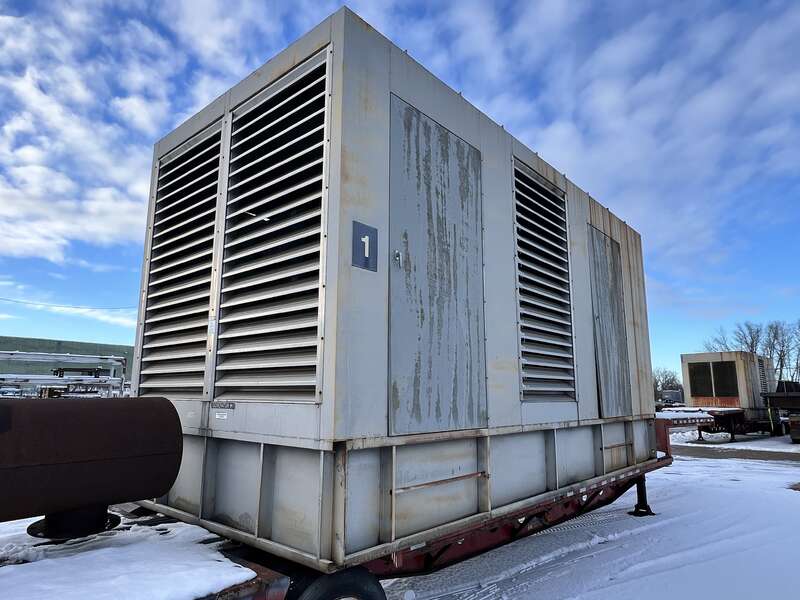 Used Cummins DFLC KTA50-G3 Diesel Generator, 546 Hrs