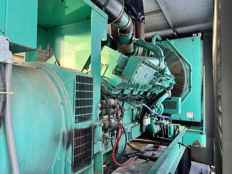 Used Cummins DFLC KTA50-G3 Diesel Generator, 546 Hrs