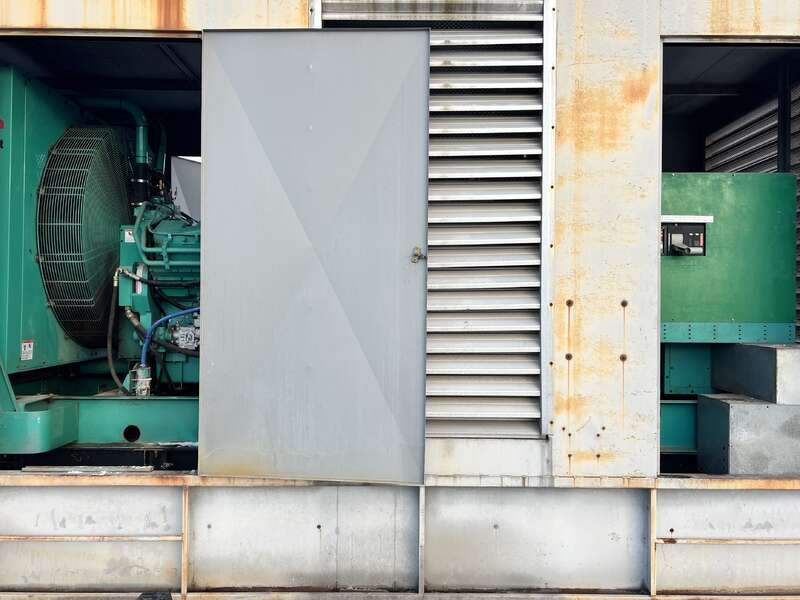 Used Cummins DFLC KTA50-G3 Diesel Generator, 546 Hrs