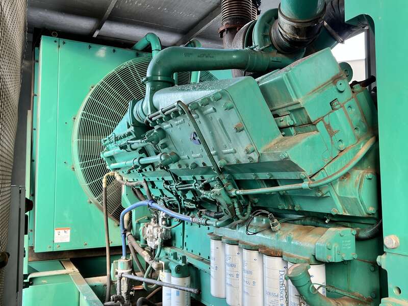 Used Cummins DFLC KTA50-G3 Diesel Generator, 546 Hrs