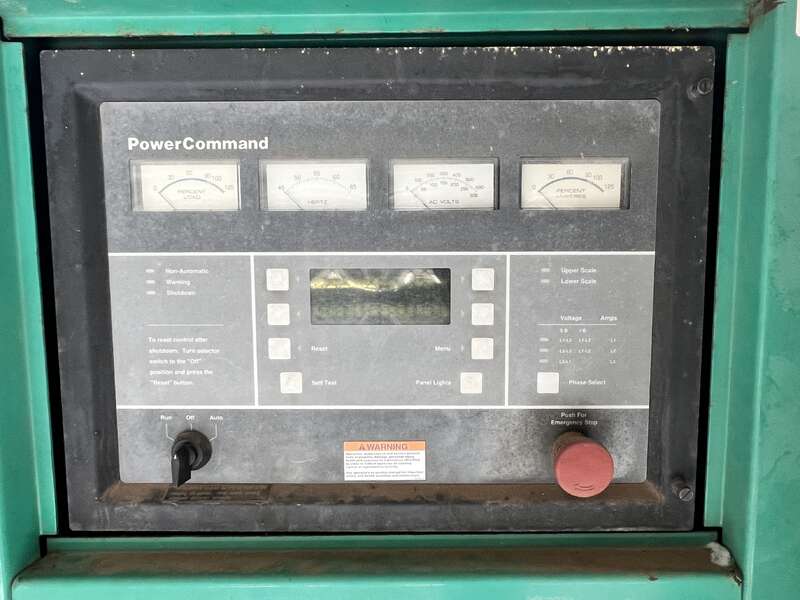 Used Cummins DFLC KTA50-G3 Diesel Generator, 546 Hrs
