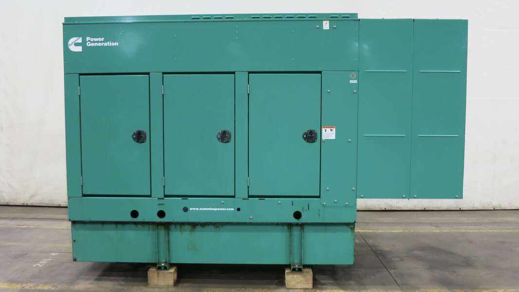 Cummins DSHAD QSL9-G2 NR3 Diesel Generator,  296 Hours EPA Tier 3