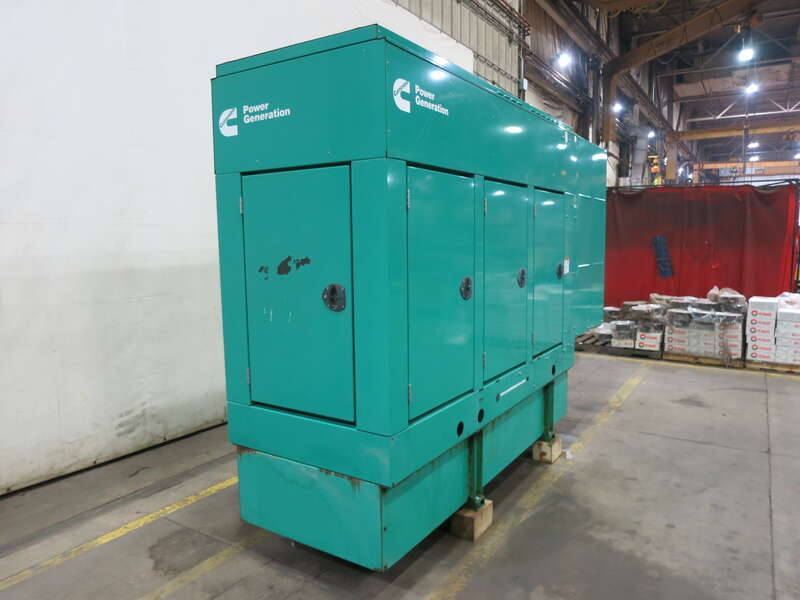 Cummins DSHAD QSL9-G2 NR3 Diesel Generator,  296 Hours EPA Tier 3