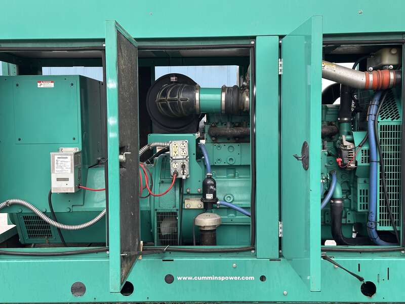 Cummins DSHAD QSL9-G2 NR3 Diesel Generator,  296 Hours EPA Tier 3
