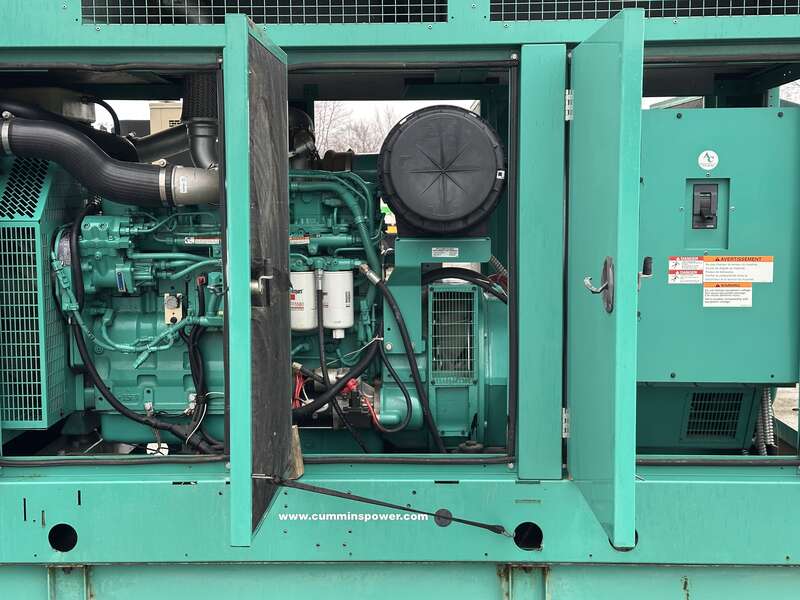 Cummins DSHAD QSL9-G2 NR3 Diesel Generator,  296 Hours EPA Tier 3