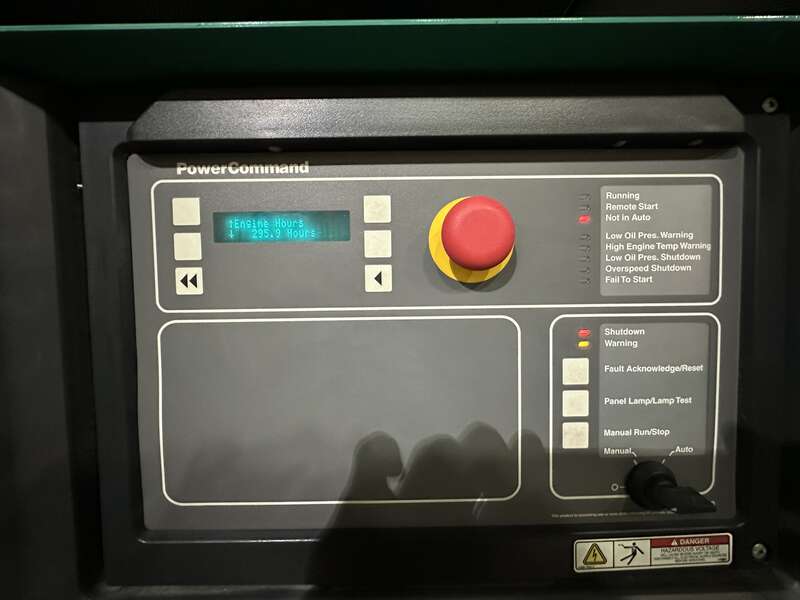 Cummins DSHAD QSL9-G2 NR3 Diesel Generator,  296 Hours EPA Tier 3