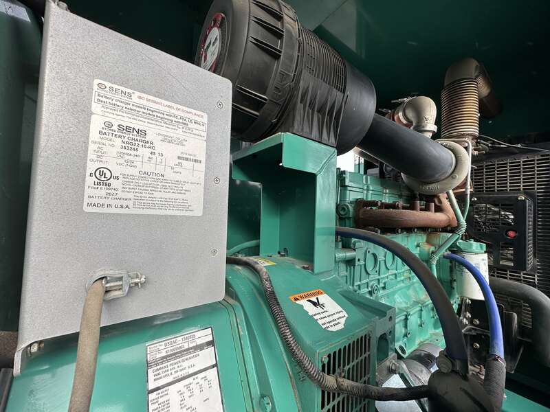 Used Cummins DSGAC QSB7-G5 NR3 Diesel Generator, 177 Hrs, EPA Tier 3