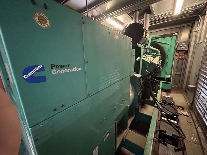 Used Cummins DFLE KTA50-G9 Diesel Generator, 806 Hrs