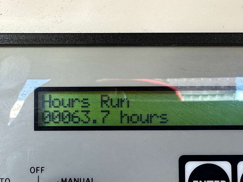 Used Generac SG040 LP Gas Generator, 64 Hrs Single Phase