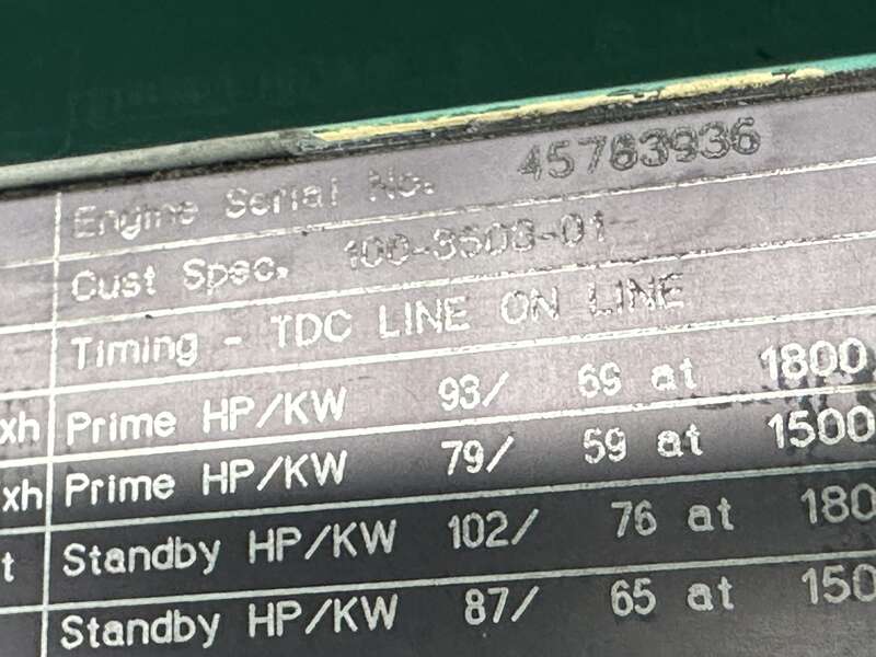 Used Cummins DGCB Diesel Generator, 566 Hrs