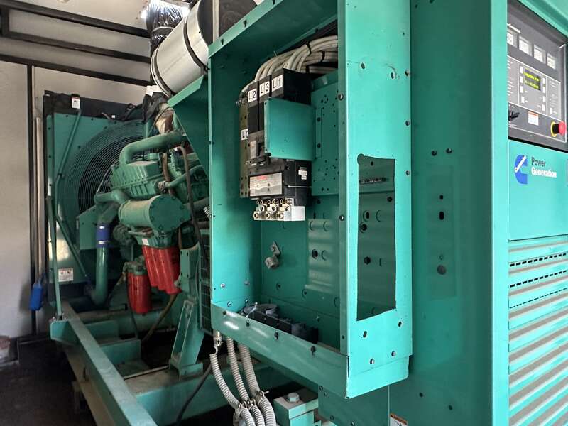 Used Cummins DFGB VTA28-G5 Diesel Generator, 63 Hrs