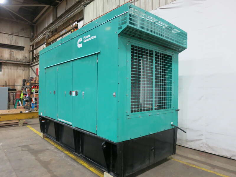 Cummins DFEK QSX15-G9 NR2 Diesel Generator, 843 Hrs, EPA Tier 2