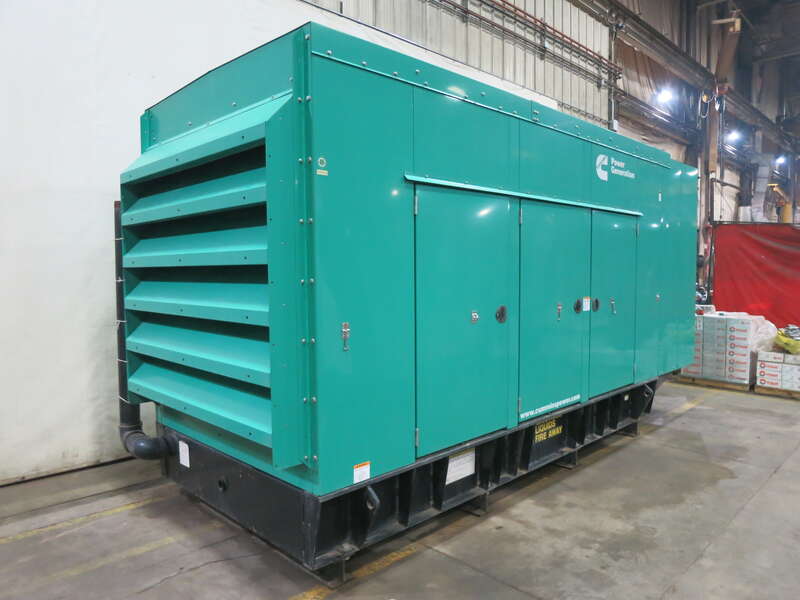 Used Cummins DQDAA QSL9-G7 Diesel Generator, 193 Hrs, EPA Tier 3