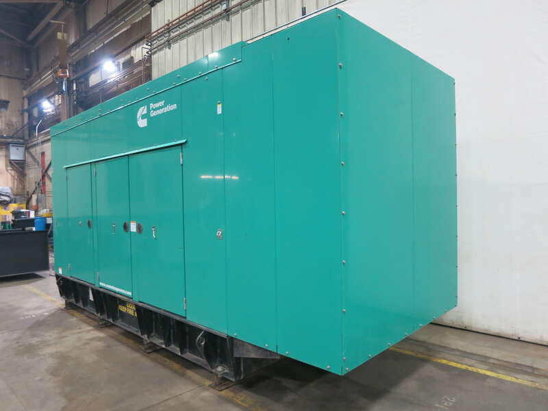 Used Cummins DQDAA QSL9-G7 Diesel Generator, 193 Hrs, EPA Tier 3